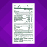 Tabla nutricional del suplemento Vitafusion Multivitamínico Prenatal Frambuesa Limonada 90 gomitas