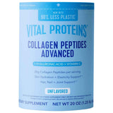 Frasco de suplemento Vital Proteins Péptidos de Colágeno Avanzado Sin Sabor 567 g