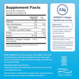 Tabla nutricional del suplemento Vital Proteins Colágeno Uva 120 gomitas