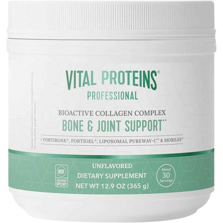 Frasco de suplemento Vital Proteins Complejo de Colágeno Bioactivo 365 g