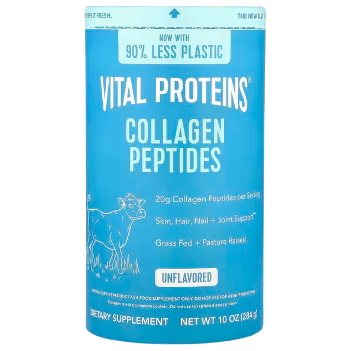 Vital Proteins péptidos de colágeno sin sabor, envase de 284 g