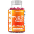 Frasco de suplemento Vitamatic Citrato de Magnesio Gomitas de Frambuesa 600 mg 60 gomitas