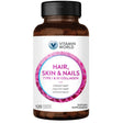 Frasco de suplemento Vitamin World Colágeno Tipo I y III Cabello, Piel y Uñas 120 cápsulas