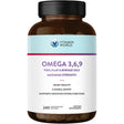 Frasco de suplemento Vitamin World Omega 3, 6 & 9 240 cápsulas blandas