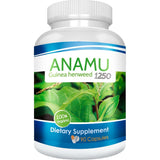 Frasco de suplemento Vitamisan Anamu 1250 mg 90 cápsulas