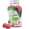 Frasco de VITEEY Magnesium Citrate Gummies sabor frambuesa de 120 gomitas