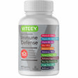 Frasco de suplemento Viteey Immune Defense 1000 mg Vitamina C 60 cápsulas