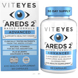 Frasco de suplemento Viteyes Fórmula AREDS 2 Avanzada 60 cápsulas