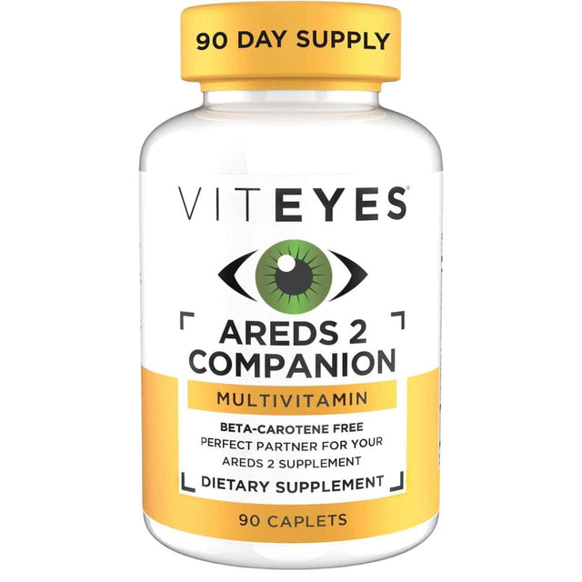 Frasco de suplemento Viteyes Multivitamínico Complementario AREDS 2, con 90 Tabletas