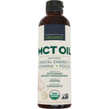 Frasco de suplemento Viva Naturals Aceite MCT Orgánico 473 ml