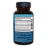 Etiqueta Supplement Facts de Viva Naturals Omega 3 Fish Oil, presentación de 120 cápsulas blandas.