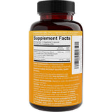 Tabla nutricional del suplemento Viva Naturals Vitamina C y Zinc 250 cápsulas