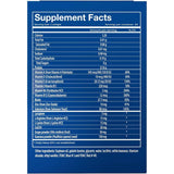 Tabla nutricional del suplemento Vivioptal Protect para Hombres 30 cápsulas blandas