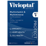 rasco de suplemento Vivioptal Protect para Hombres 30 cápsulas blandas