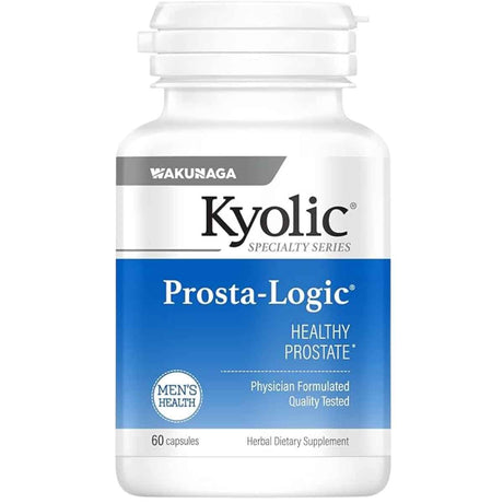 Frasco de suplemento Wakunaga Prosta-Logic 60 cápsulas