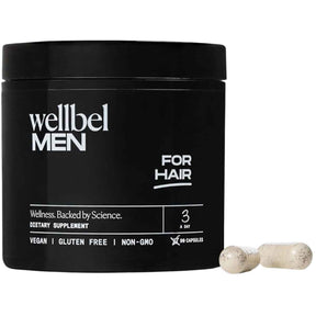 Frasco de suplemento Wellbel Mezcla para el Cabello 90 cápsulas