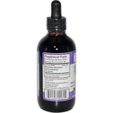 Tabla nutricional del suplemento Whole World Botanicals Royal Desmodium Apoyo Hígado-Pulmón 118 ml