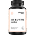 Frasco de suplemento Wholesome Story Myo & D-Chiro Inositol 120 cápsulas