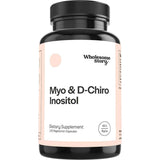 Frasco de suplemento Wholesome Story Myo & D-Chiro Inositol 120 cápsulas