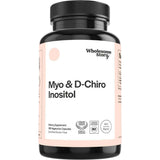Frasco de Wholesome Story Myo & D-Chiro Inositol de 360 cápsulas