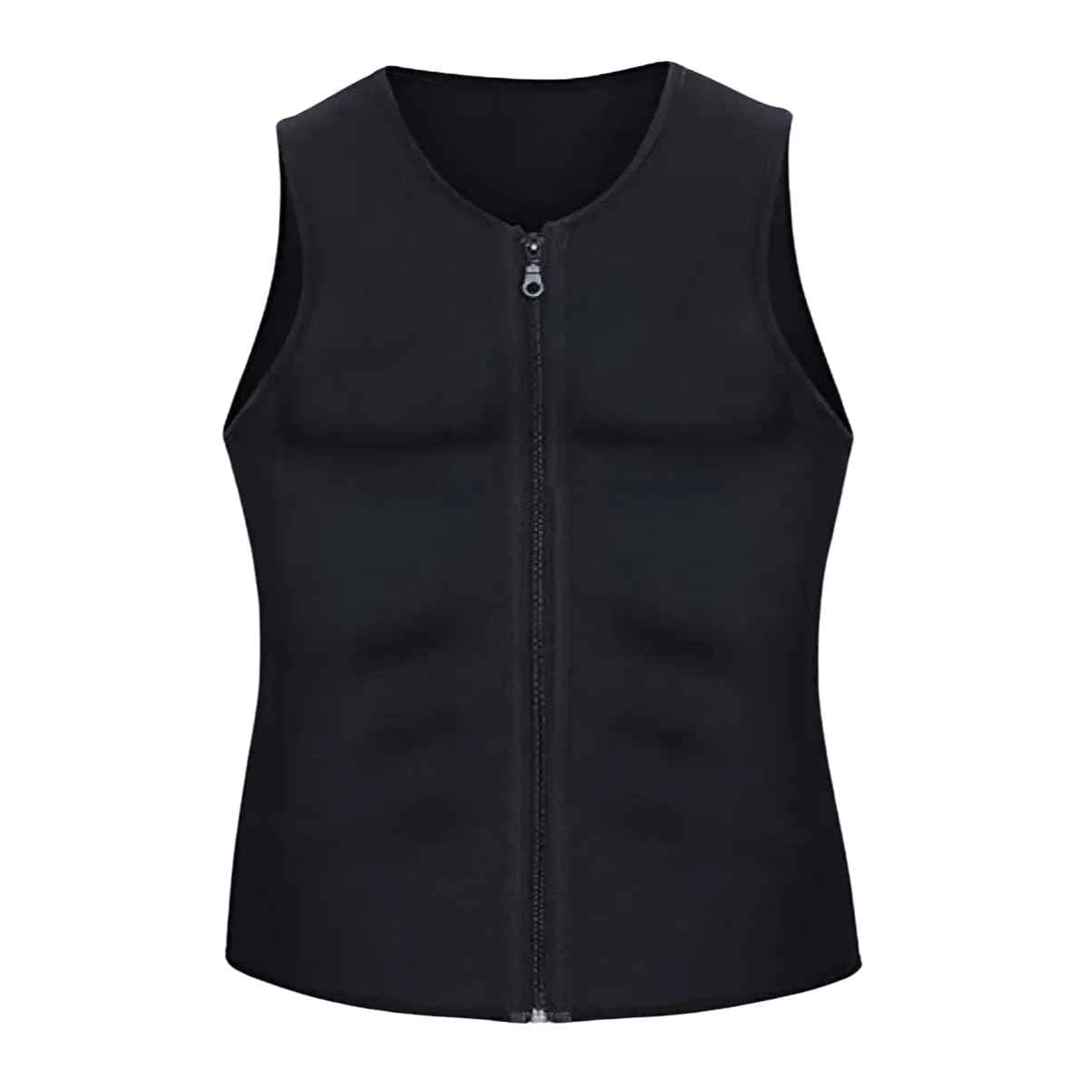 Faja chaleco Wonderience de entrenamiento para hombre en talla S y color negro.