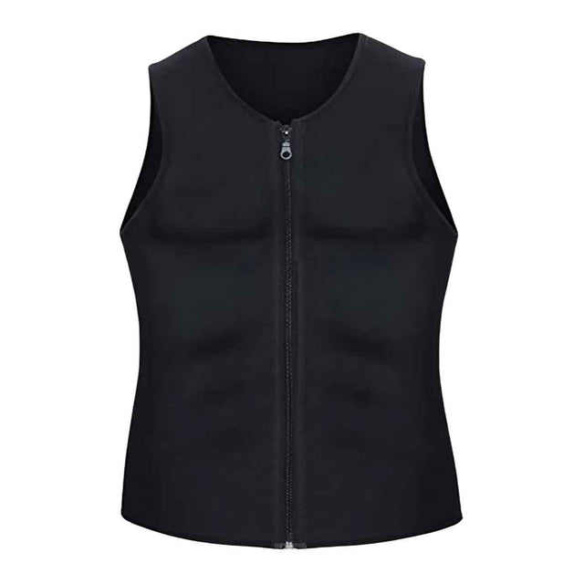 Faja chaleco Wonderience de entrenamiento para hombre en talla S y color negro.