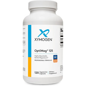 XYMOGEN OptiMag 125, 120 cápsulas