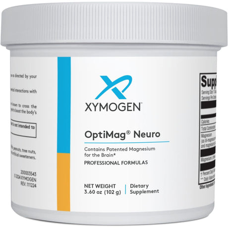 XYMOGEN OptiMag Neuro en polvo, sin sabor, 60 porciones