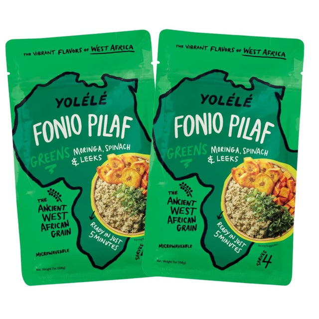 Paquete de Fonio Pilaf sabor Greens de Yolélé 284 g