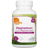 Frasco de suplemento Zahler Citrato de Magnesio Bioactivo 200 mg 120 cápsulas