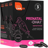 Zahler Prenatal + DHA 300 - 180 cápsulas blandas