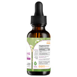 Tabla nutricional del suplemento Zahler Vitamina D3 y K2 en Gotas 30 ml