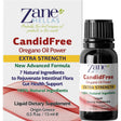 Frasco de suplemento Zane Hellas CandidFree Aceite de Orégano 15 ml líquido