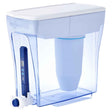 ZeroWater dispensador de agua con filtro de 5 etapas y medidor TDS 20 tazas frontal