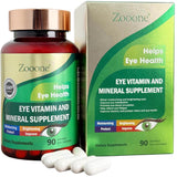 Frasco de suplemento Zooone Vitaminas para Ojos con Luteína 90 Cápsulas