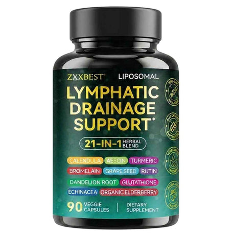 ZXXBEST fórmula herbal liposomal 21 en 1 90 cápsulas vegetales frontal